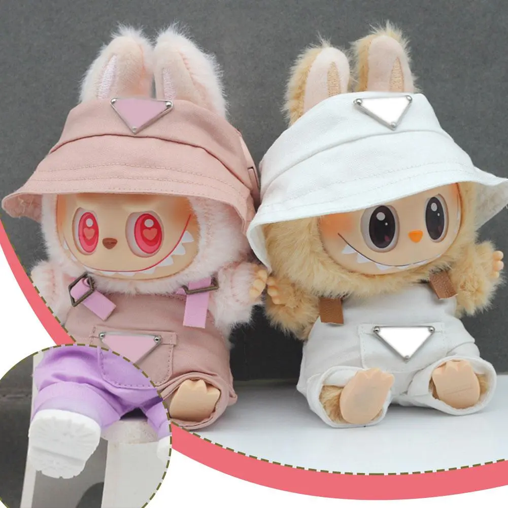 Quần Áo Búp Bê, 17CM, Búp Bê Keo Đường, Áo Hoodie Thường Ngày Graffiti In Hình Chữ U, Áo Cardigan, Mũ Ngư Dân, H0E5