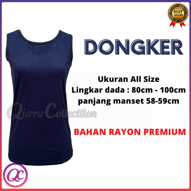Manset Buntung Wanita Kutung Lekbong Kerah Oblong Polos Warna O neck All Size dan Jumbo Dewasa Anak bb 45 sampai 80kg Rayon Soft Stretch Pink Putih Nyaman Panjang 3