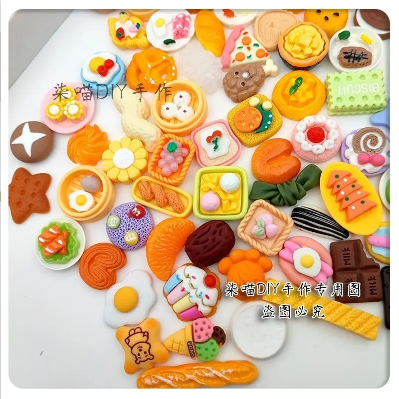 Combo 100 Charm Mô Hình Chai Nước XInh, Đồ Ăn Mini Đồ Thủ Công Trang Trí Nhà Búp Bê 5