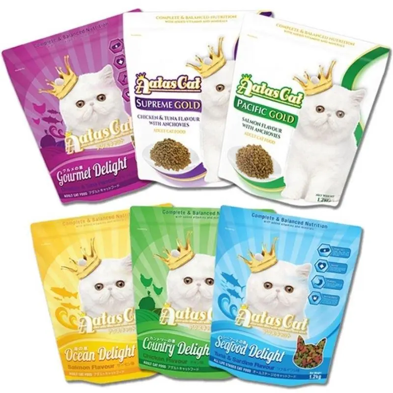 Original Product Aatas Cat Premium Cat Dry Food 1.2kg