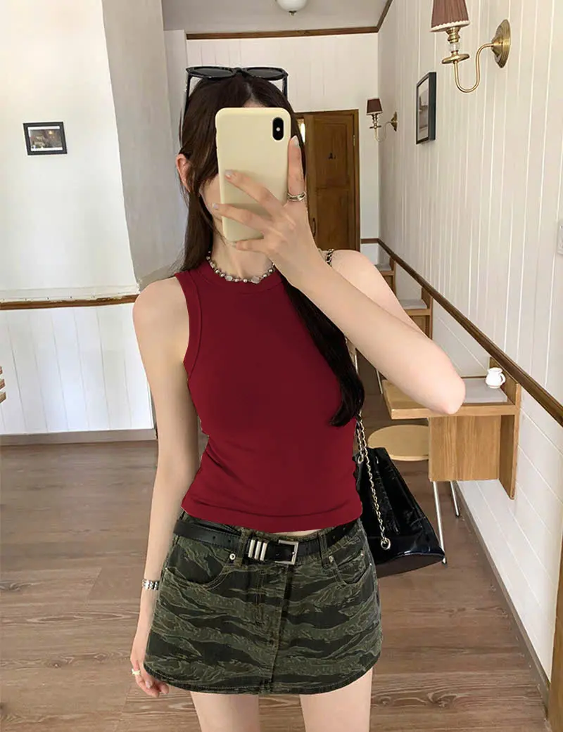 Áo ba lỗ nữ cotton mịn mát LENOGI Áo 2 dây nữ bản to, áo tanktop phù hợp đi tập, đi chơi A03 | BigBuy360 - bigbuy360.vn