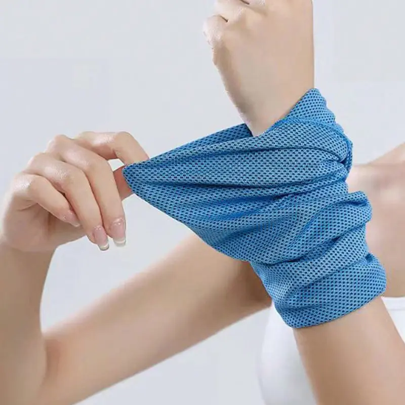Sports Wristband, Sweat Absorbing Elastic Wristband, Cold-proof Sweat-absorbing Quick-drying Wristbands for Running Fitness Outdoor 4