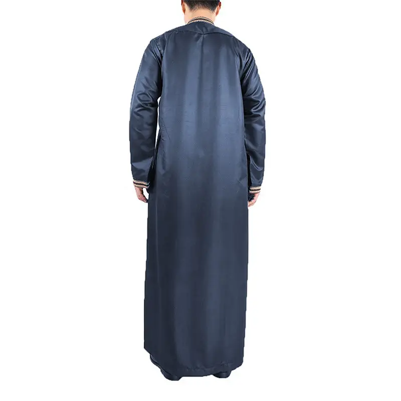 Áo Jumpsuit Quần Nam Dân Tộc Ả Rập, Cổ Chân Đế, Dáng Rộng Vừa Vặn, Dài, Phong Cách, In Ấn, Thích Hợp Cho Mùa Xuân 2024, Áo Choàng Hồi Giáo Giảm Giá 0