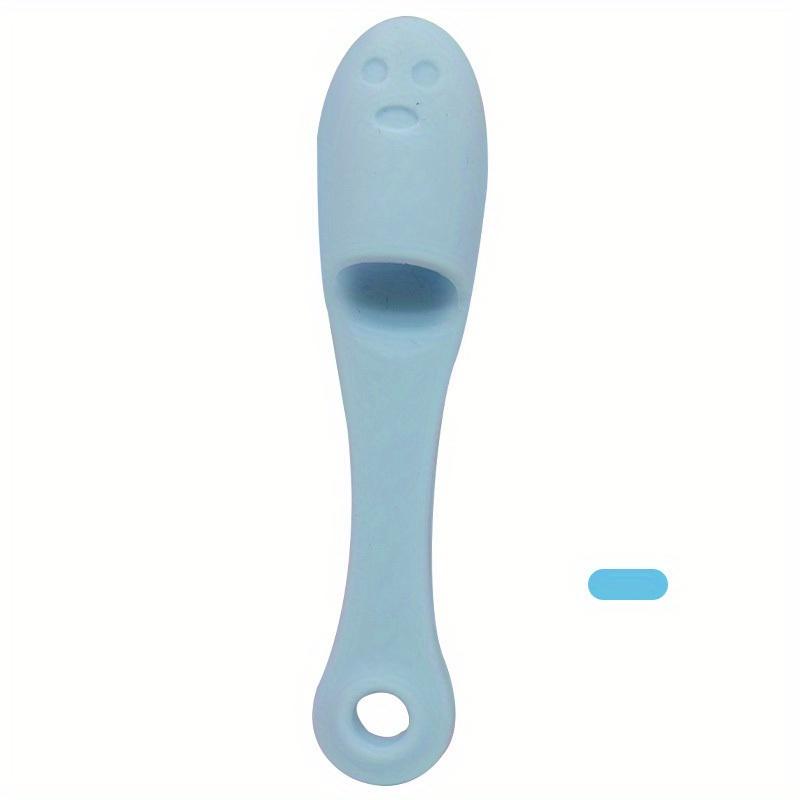 Product Introduction of 1/3pcs Soft Silicone Nose Brush Cleanses Face Removing Blackheads Cleaning Brush Nose Wing Cleaning Exfoliating Face Wash Brush Care Tool 5