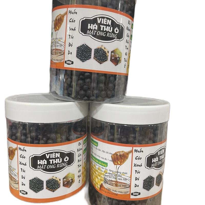 Viên Hà Thủ Ô Mật Ong Rừng Lọ 500g - Tăng Đề Kháng Tự Nhiên cho Cơ Thể 3