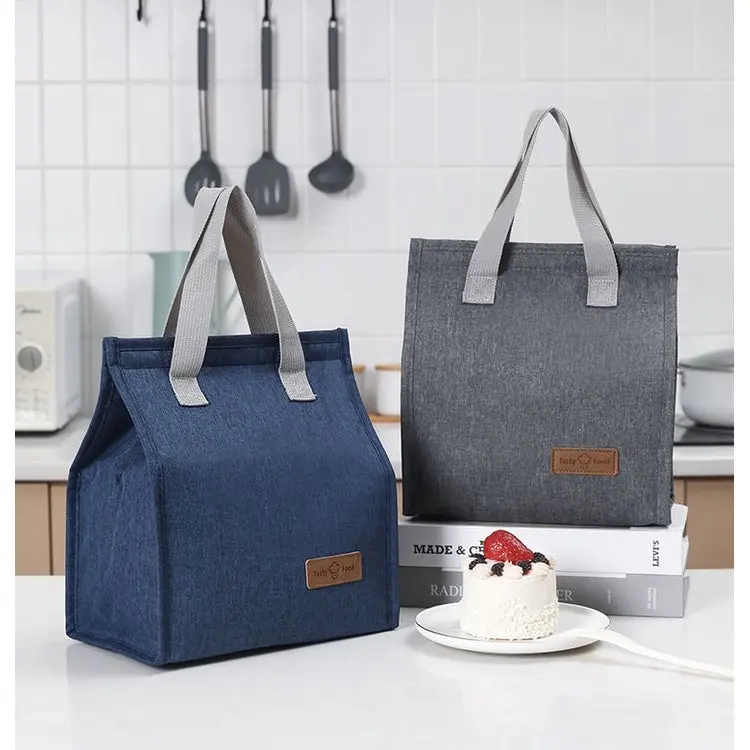 Lunch cooler bag thermal lunch tote bag simple and new fashion lunch bag insulated