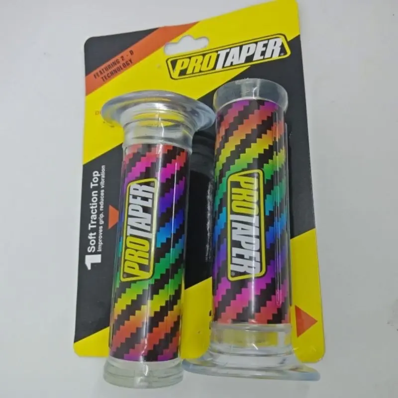 Handgrip Protaper Carbon Handfat Karbon Rainbow Grip Pelangi Universal 1