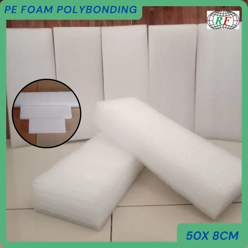 Busa Packing Polyfoam 50 x 8cm PE Foam Polybonding Busa Gabus elastis Busa Packing Putih 0