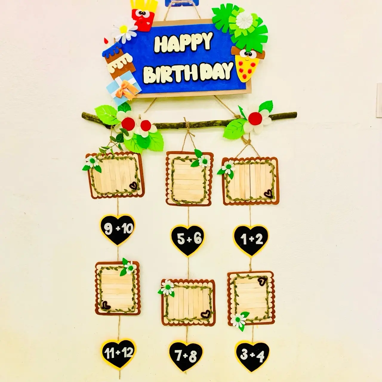 Steam trang trí sinh nhật happy birthday