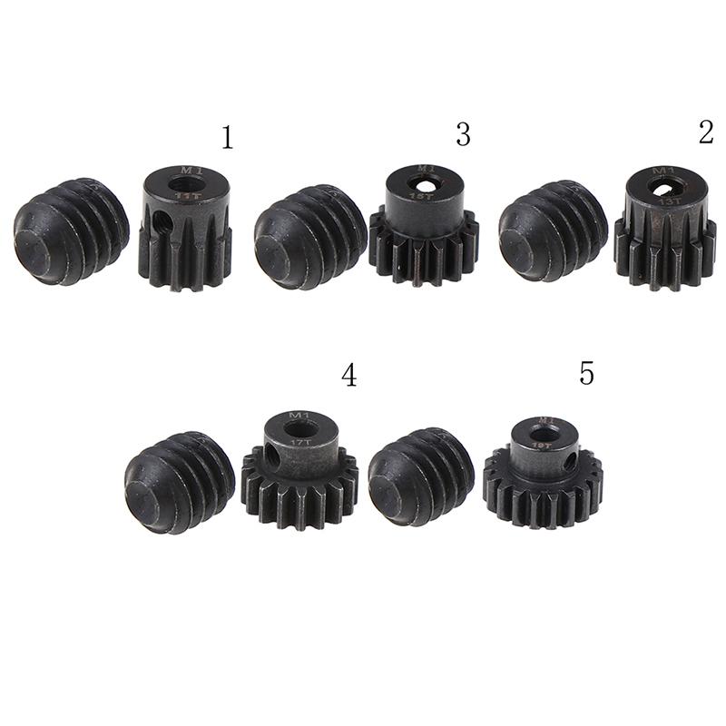Bộ Kết Hợp Bánh Răng Cho Động Cơ Xe Hơi Điều Khiển Từ Xa 1 / 8, M1, 5Mm, 11T, 13T, 15T, 17T, 19T 0