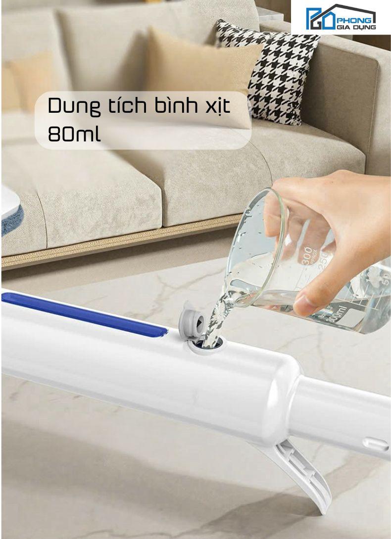 Product Introduction of Cây lau kính, gạt chùi kính phun sương 3 trong 1 cán kim loại chắc chắn (2) 3