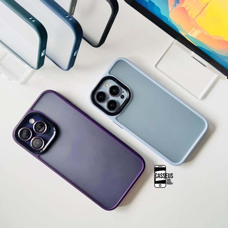 Casing Neohybrid Matte Doff Case Premium untuk iPhone 7 8 PLUS X XR XS 11 12 13 14 15 PRO MAX 3