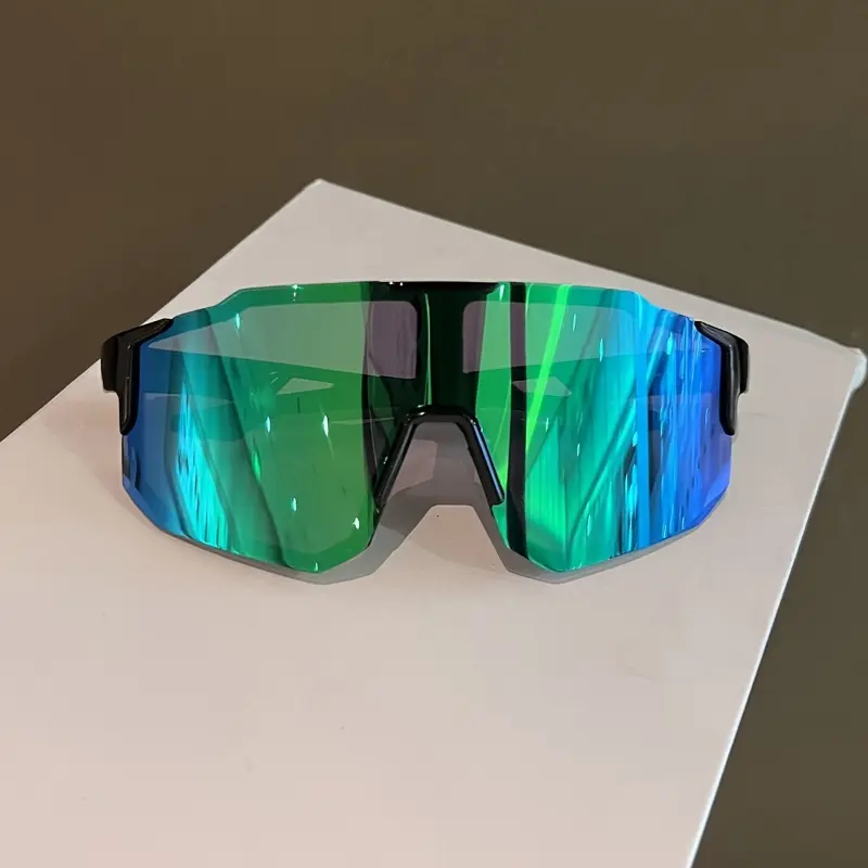 Vibrant Fashion Glasses for Men & Women - Sporty Large Frame, AC Lens, Fashionable Eyewear, Perfect for 3