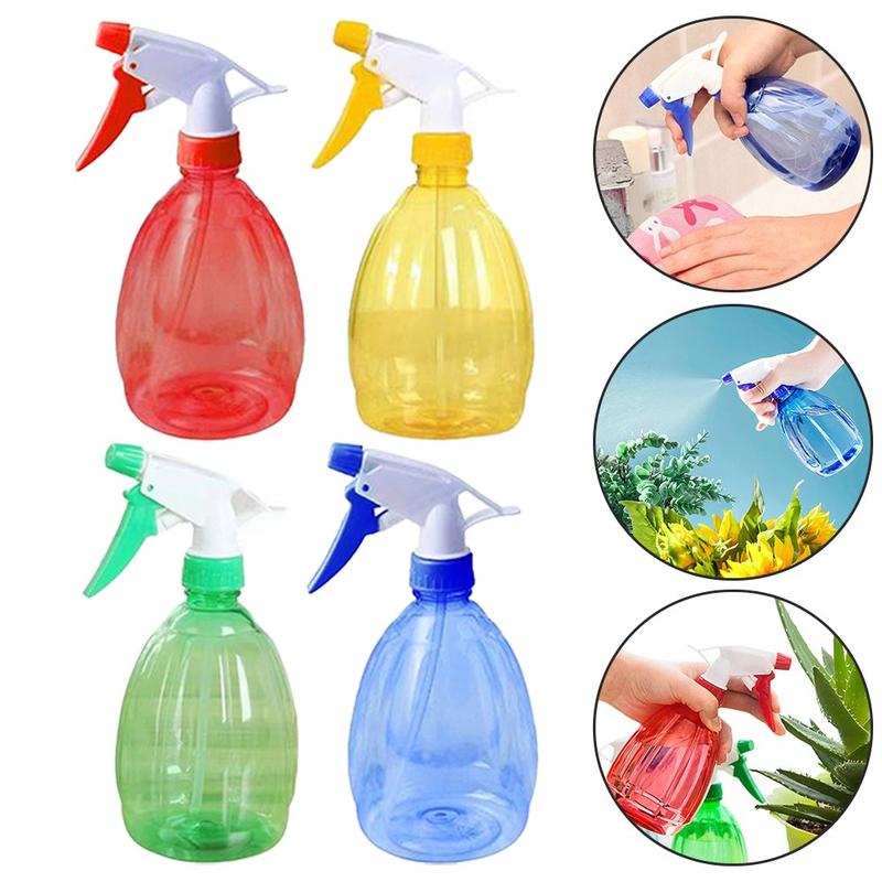 Plastic Spray Bottle Cleaning Hand Garden Empty Trigger 500ml - TikTok ...