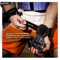 Gambar SFIDN FITS Wrist Strap Hook Luxury Gym Fitness Power Lifting Grip - Hitam dari SFIDN FITS Shop Kota Tangerang Selatan 5 Tokopedia