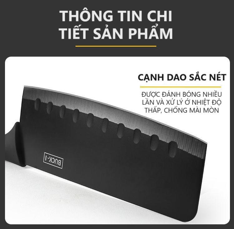 Product Introduction of Bộ Dao Nhật 7 Món, Sắc Bén,Thép Không Gỉ Cao Cấp, Có Kèm Thớt Và Hộp Đựng 21