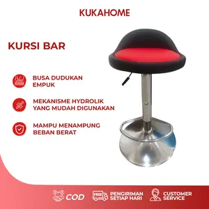 Kursi Bar Minimalis Bar Stool Hidrolik Putar Adjustable Kursi Minibar Cafe Dapur Kitchenset