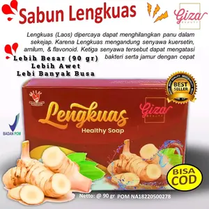 Sabun lengkuas penghilang panu paling ampuh / sabun herbal lengkuas Organik bebas alkohol anti-penuaan