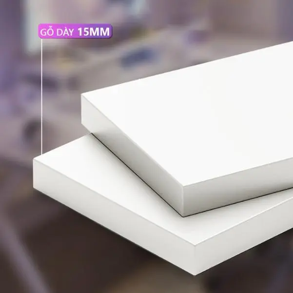 Bàn làm việc, bàn học kết hợp kệ sách chân uốn cong cách điệu thiết kế mới lạ màu gỗ tối/ gỗ sáng BH-047 [Nội Thất 5C] 2
