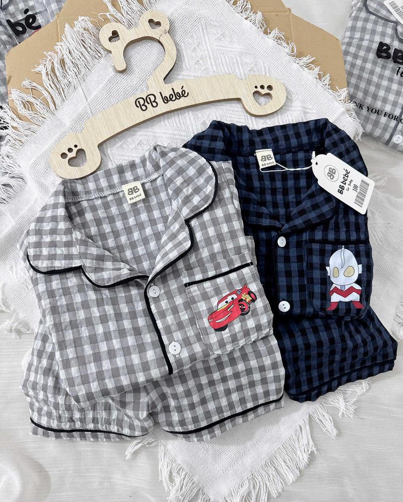Product Introduction of SET 2 BỘ PIJAMA Ô TÔ CHO BÉ TRAI 0