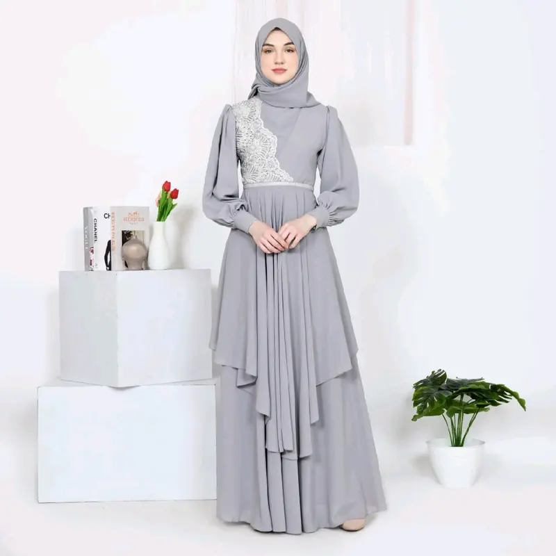 Gamis slayer brokat,S,M,L,XL kapake by iyank 1