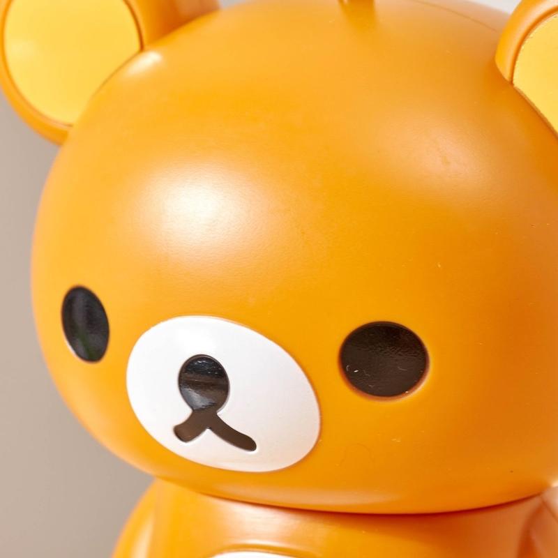 Product Introduction of Japanese Rilakkuma Rilakkuma Cool Drinks Cup Coke Cup High Temperature Resistant 600ml Big Belly Gift 9