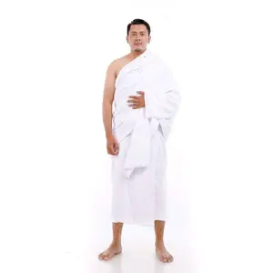KAIN IHROM KA'BAH // PAKAIAN KAIN IHROM / IHROM HANDUK HAJI UMRAH / PAKAIAN HAJI UMRAH PRIA