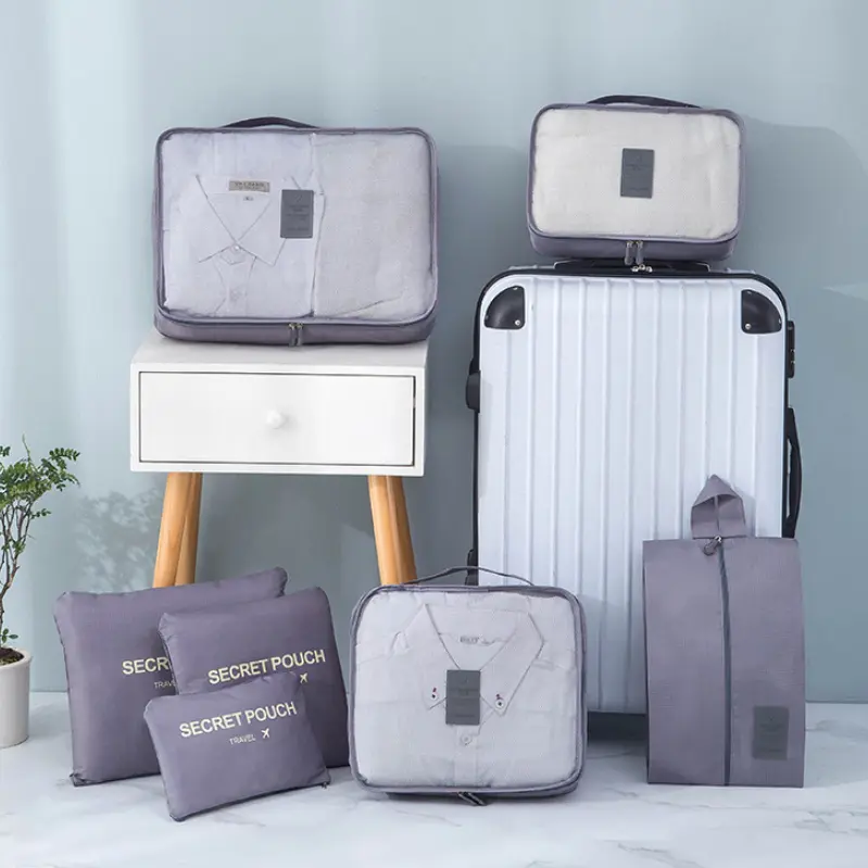 BISA COD H6043 Tas jalan 7 In 1 / / Travel Organizer Koper  Waterproof Pouch Dokumen