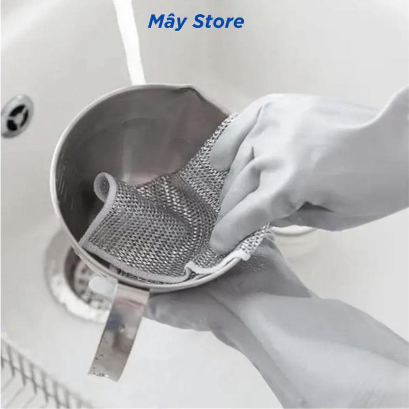 Product Introduction of Giẻ Lau Bếp Dây kim khí Không Mài Mòn - Cọ Rửa Xoong Nồi, Bồn Rửa Chén Đa Năng 62