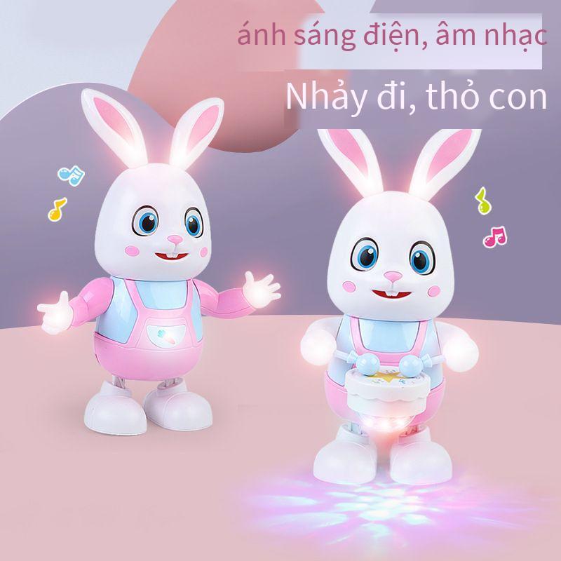 Product Introduction of Robot Thỏ Nhảy Hát Bài Hát Thỏ Điện Tử Âm Nhạc Động Vật Robot Đánh Trống Với Đèn LED Đồ Chơi Thú Cưng Điện Dễ Thương Quà Tặng Sinh Nhật Cho Trẻ Em điều  ước  của  thỏ  robot 5