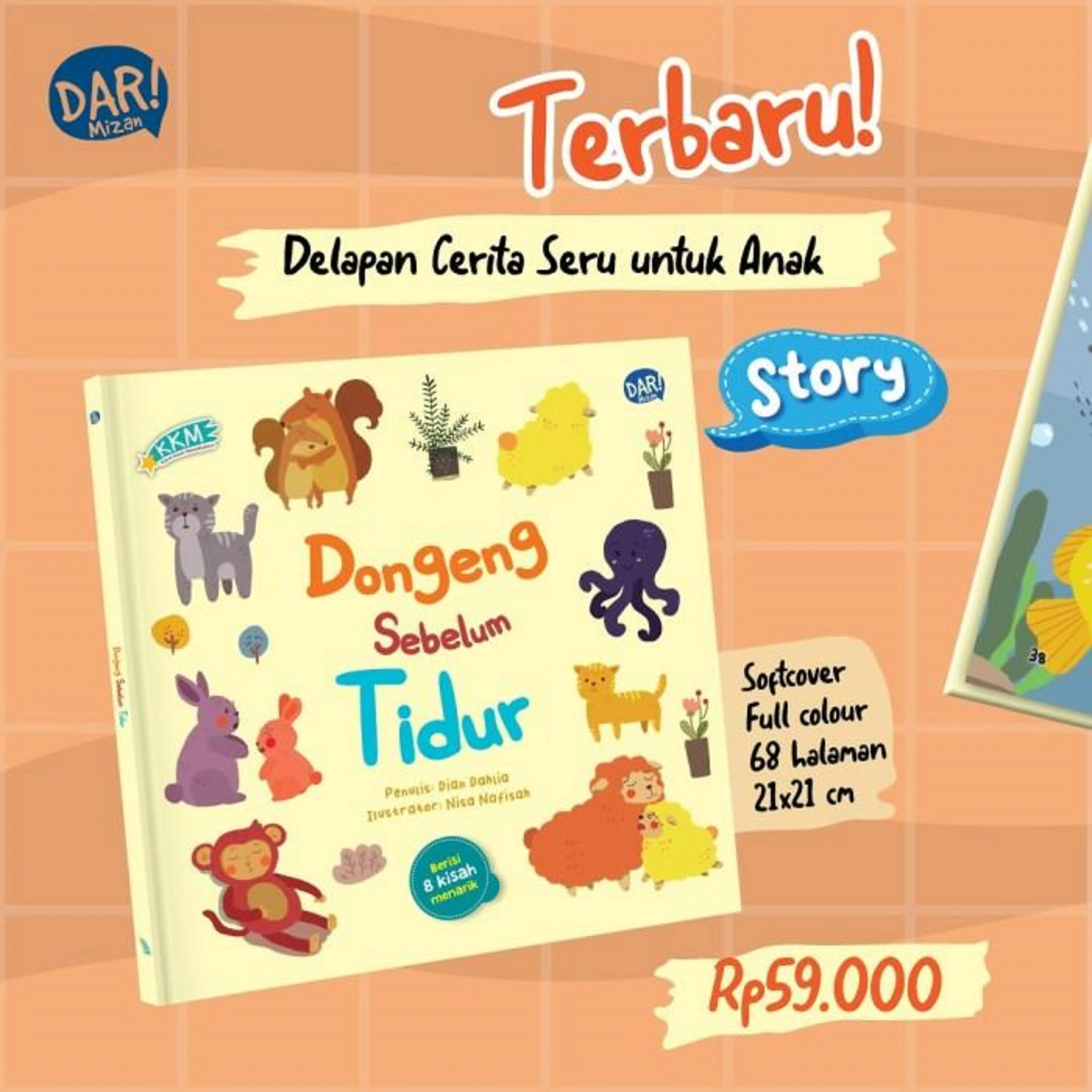 [Mizan] Buku Anak Kkm: Dongeng Sebelum Tidur