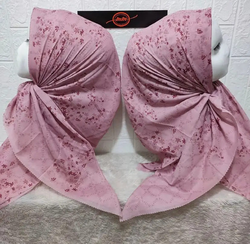 Hijab voal motif MYHIJAB / hijab deenay voal motif Kerudung  Segi  Empat  Square