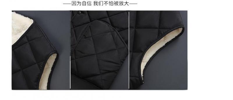 Product Introduction of Áo Ghi Lê Nam, Trung Người Già Và Cao Tuổi, Mặc Mùa Thu Và Mùa Đông, Hàng Mới Về, Lót Lông Cừu, Dày Dặn, Ngoại Cỡ, Thích Hợp Cho Bố, Phong Cách Trung Người Già 6