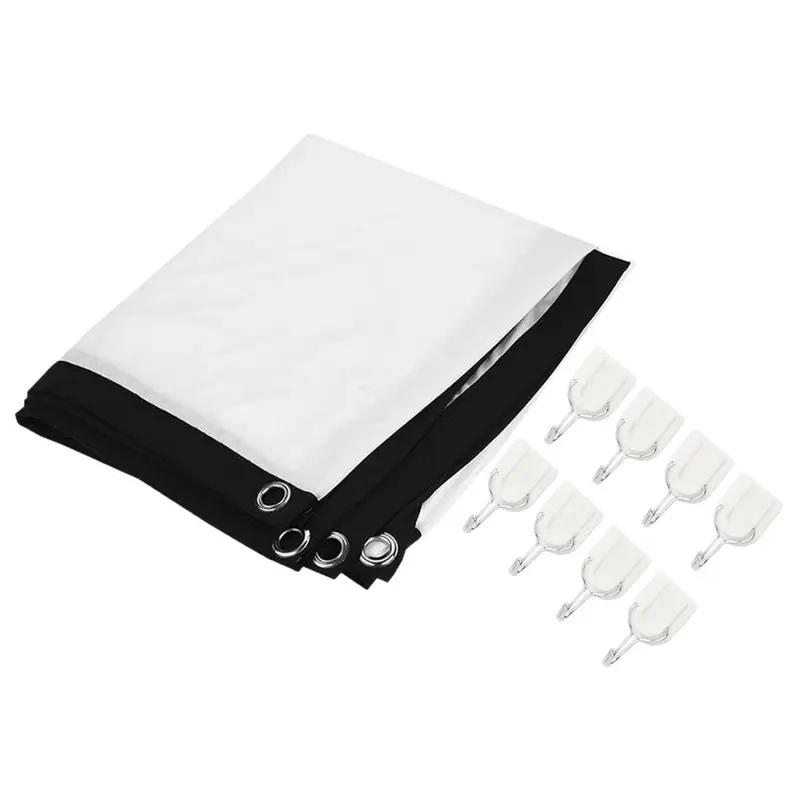 Màn hình máy chiếu, tỷ lệ 16: 9, cho gia đình, nhà hát, thuyết trình, giáo dục và phim ảnh Projector 6