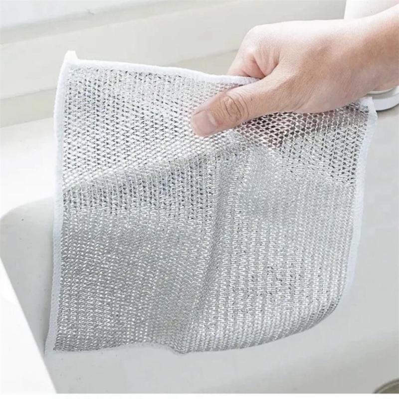 Product Introduction of Giẻ Lau Bếp Dây kim khí Không Mài Mòn - Cọ Rửa Xoong Nồi, Bồn Rửa Chén Đa Năng 72
