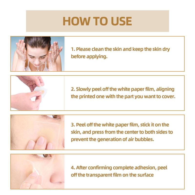 Product Introduction of 60PCS Skin Invisible Concealer Sticker Breathable Tattoo Concealer Full Coverage Sticker Scar 25