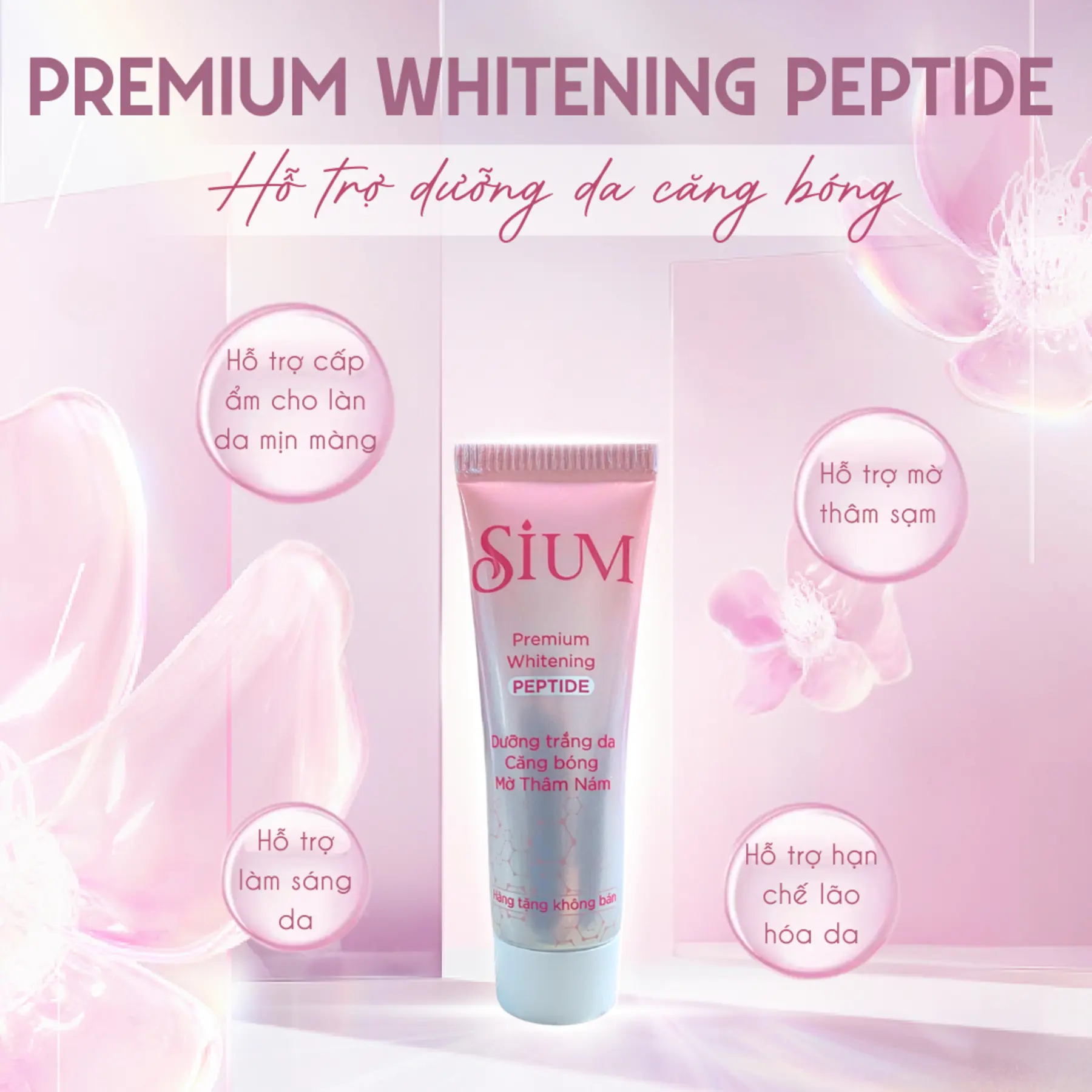 Kem Dưỡng Da Peptide 7ml/30ml - Hỗ Trợ Dưỡng Trắng Da