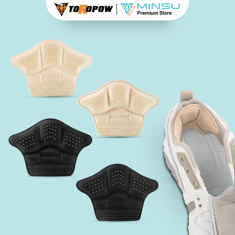 (TOROPOW) Miếng Dán Lót Gót Giày 5D Chống Rộng MINSU M5510 Chống Trượt, Giảm Ma Sát, Điều Chỉnh Kích Cỡ Giày Thể Thao