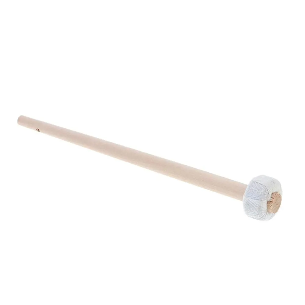 Wooden Cymbal Gong Hammer Mallet Drumstick Percussion Parts