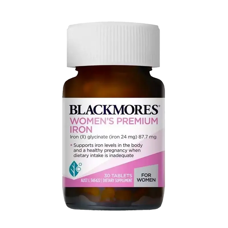 Mid Pharma | Viên uống bổ sung sắt Blackmores cho bà bầu của Úc Blackmores Iron 30 viên 6