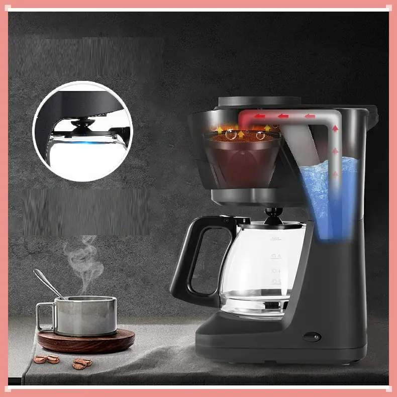 Máy Pha Cà Phê Tiện Lợi SOKANY 124 - Máy Pha Cà Phê Gia Dụng, Máy Pha Cà Phê Văn Phòng 3