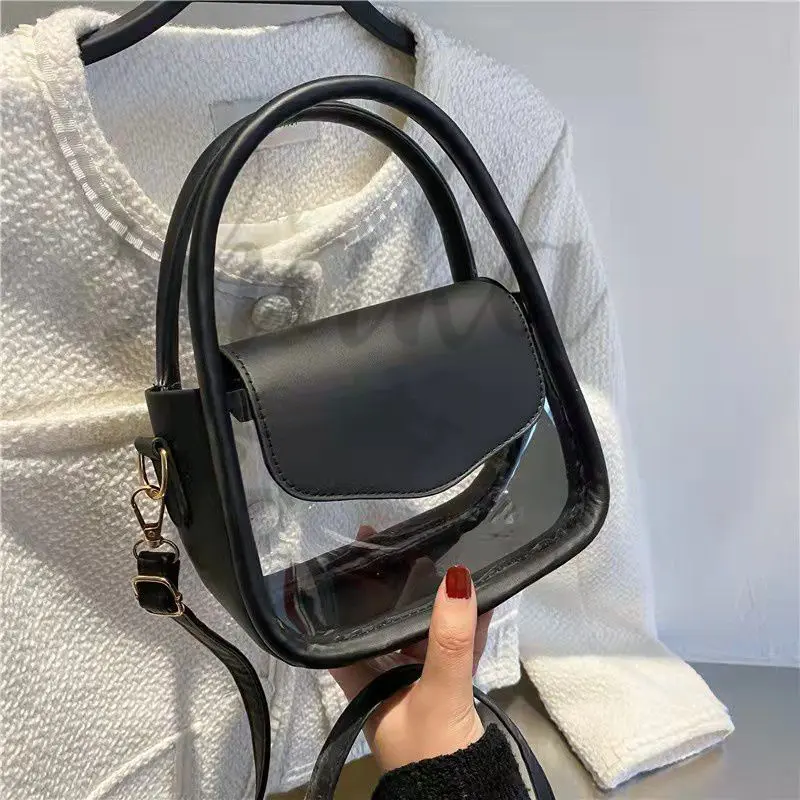 Tas Mini Transparan Wanita Rosy Mika / Sling Bag Mini Transparan Rosy Mika Tas Selempang Kulit shoulder  bag 6
