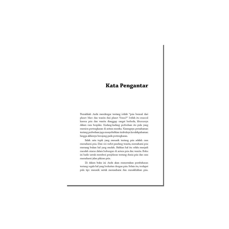 Shira Media - Seni Memahami Pria karya Claudia Sabrina - Karena Tak Semua Pria Bersikap Ceroboh dan Menyebalkan - Buku Panduan untuk Keterampilan Komunikasi dan Pengembangan Hubungan - Psychology - Habits - Soft Cover - Edisi Reguler Shira Media - Seni Memahami Pria karya Claudia Sabrina - Karena Tak Semua Pria Bersikap Ceroboh dan Menyebalkan - Buku Panduan untuk Keterampilan Komunikasi dan Pengembangan Hubungan - Psychology - Habits - Soft Cover - Edisi Reguler