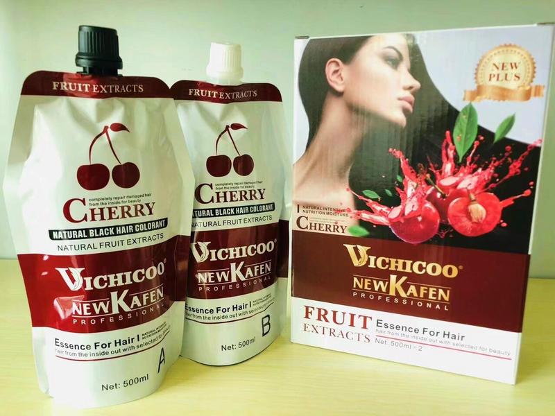 Thuốc nhuộm đen nâu New Kafen cao cấp phủ bạc không xót và không dính da đầu