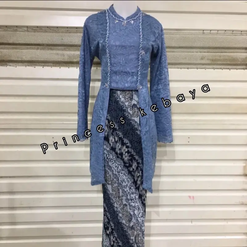 kutubaru kerah sanghai/ kutu baru jumputan/kutubaru hijap/ belum FREE SELENDANG 5