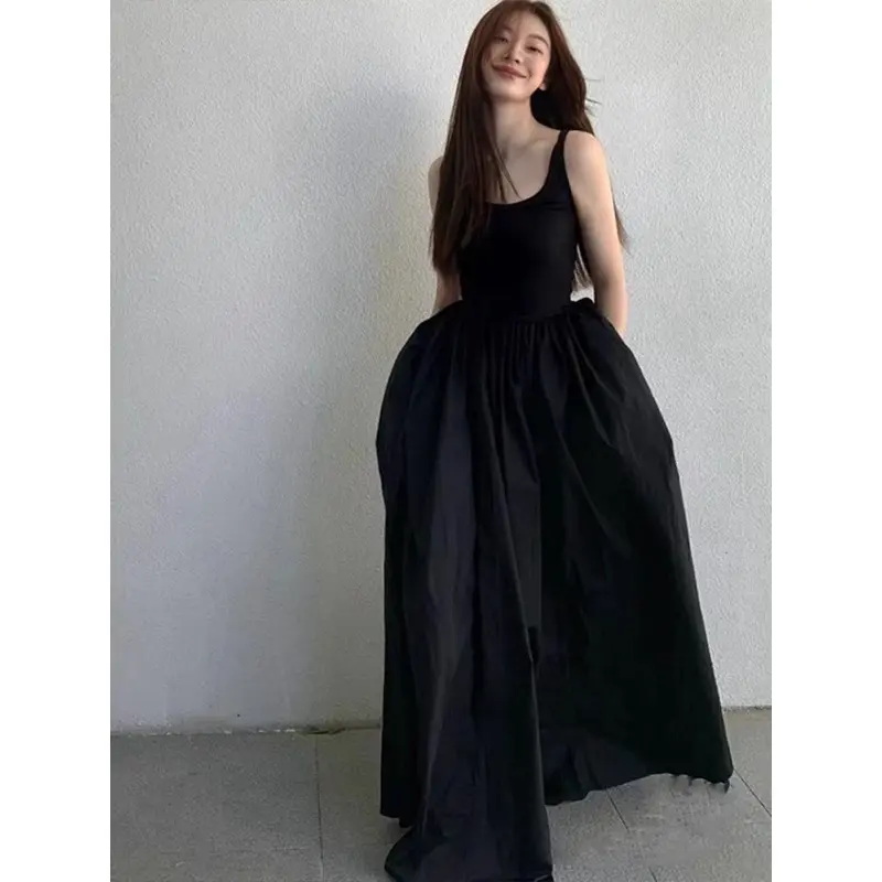 Váy Hai Dây.............. Nữ Dress Hồng 1