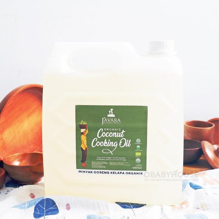 Gambar Javara Organic Coconut Cooking Oil Aroma Free 5 Liter Jerrycan dari obabyhouse Kota Tangerang Tokopedia