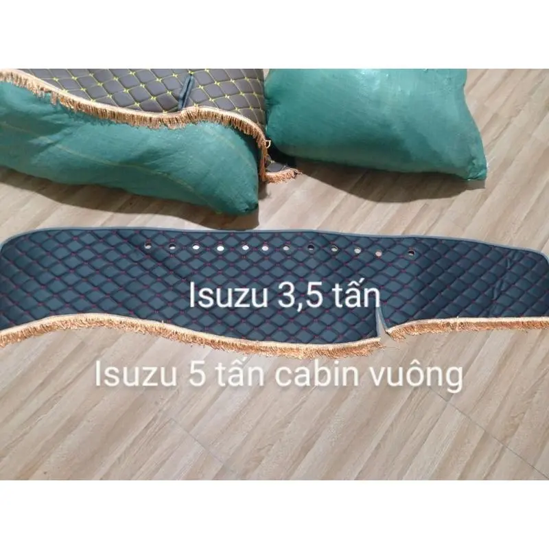 Thảm táp lô ISUZU các loại tải trọng chất liệu da 5d, 6d Phụ Tùng Taplo 4