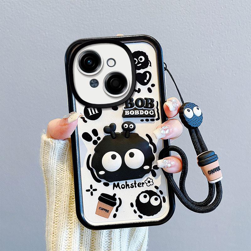 Ốp Điện Thoại, Thích Hợp Cho Tecno Spark Go 1, Ốp Cao Su Mềm Chống Sốc, Thiết Kế Mới, Ốp Bảo Vệ Dễ Thương, Có Dây Đeo