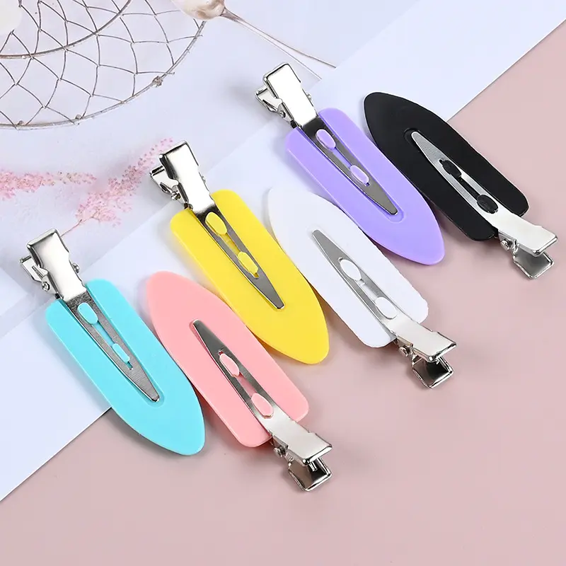 Kẹp Không Đường May Dopamine, Màu Pastel Dễ Phối Đồ Không Làm Tổn Thương Tóc, Dễ Sử Dụng Cho Rửa Mặt Và Trang Điểm, Siêu Dễ Sử Dụng